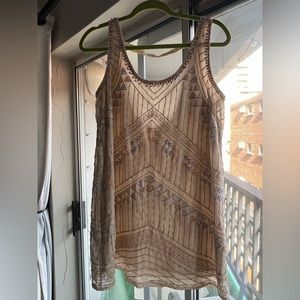 Free People Beaded Dress S